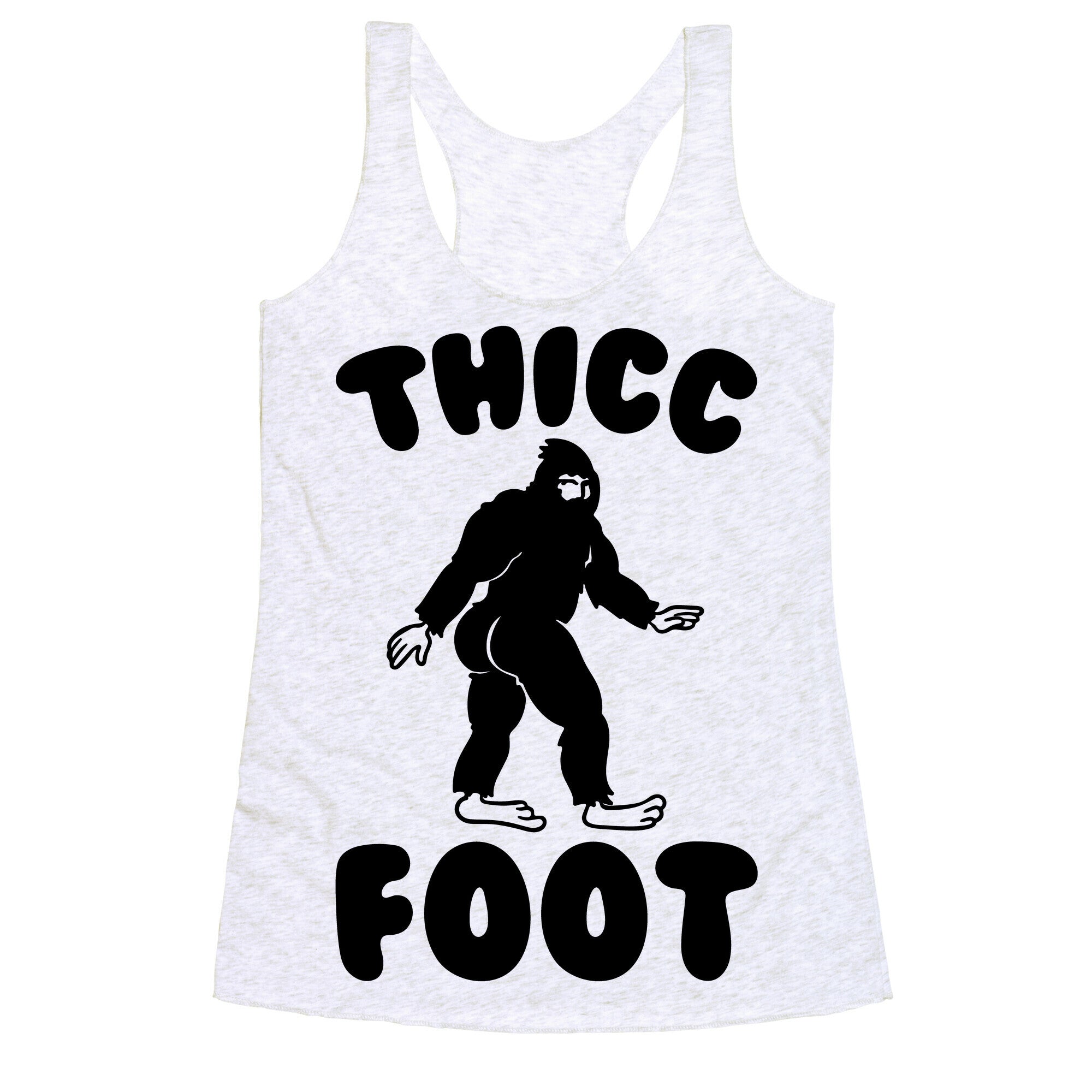 Thicc Foot Racerback Tank